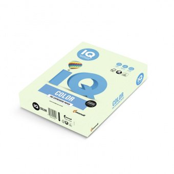 Бумага "IQ COLOR", 80 г/кв.м, А4 (500л), 27GN - светло-зеленый