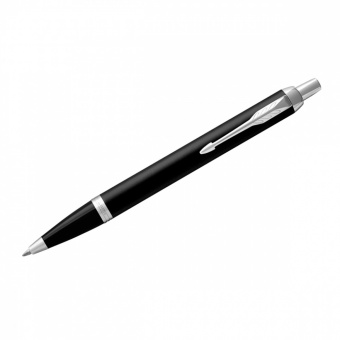 Ручка PARKER шариковая IM Essential Muted Black CT ,синяя, 1 мм, кнопоч. механизм, 2143632