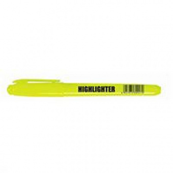 Маркер выделитель текста HIGHLIGHTER, желтый, 1-3,9мм, 2881